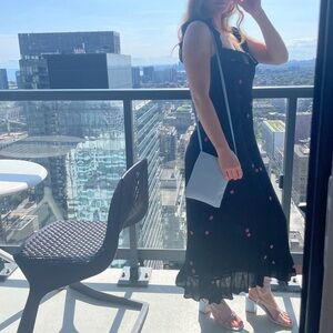 Park & Fifth Black Floral Dress